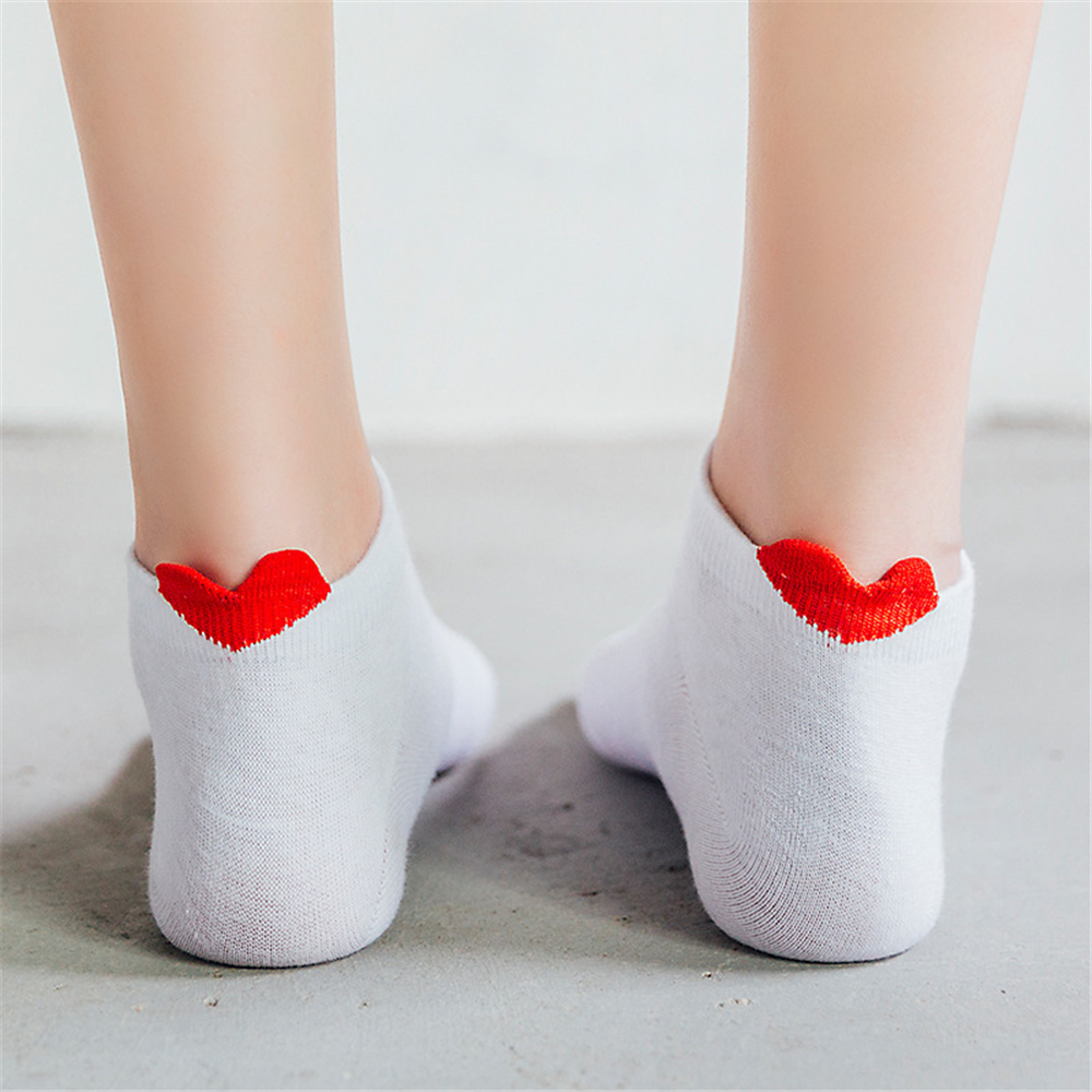 Japanese Lifestyle Youtube - 1 Pair Cute Girls' 3D Heart