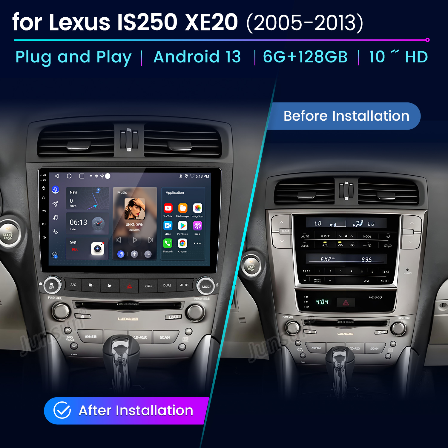 Junsun AI Voice Car Stereo Rad - Japanese Lifestyle Products のレビューと価格