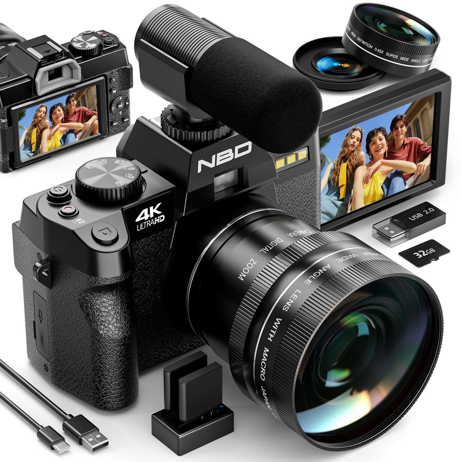 NBD S100F 48MP 4K Digital Came - Japanese Lifestyle Apps のレビューと価格