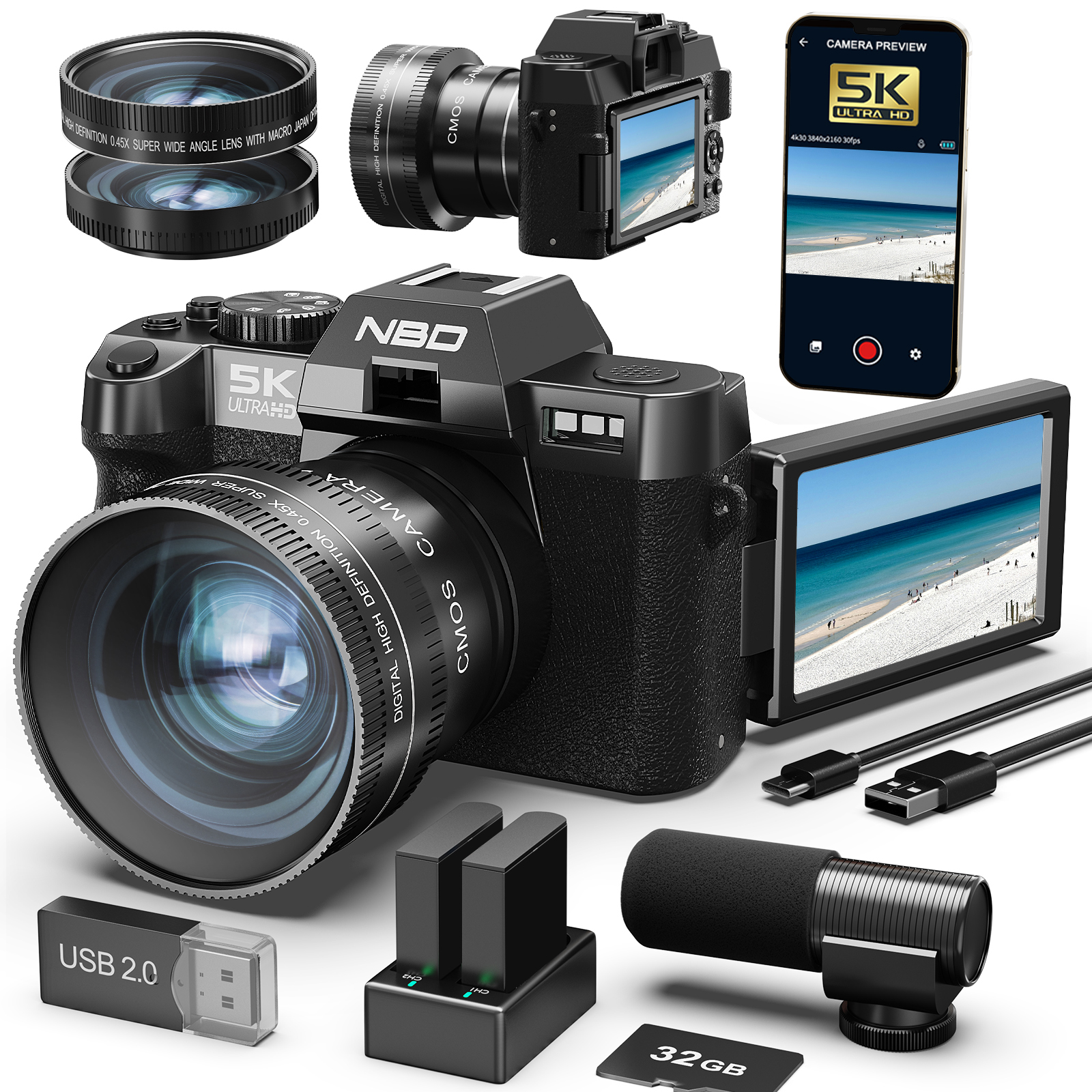 NBD Digital Cameras 5K&48MP Ph - Japanese Lifestyle Apps のレビューと価格