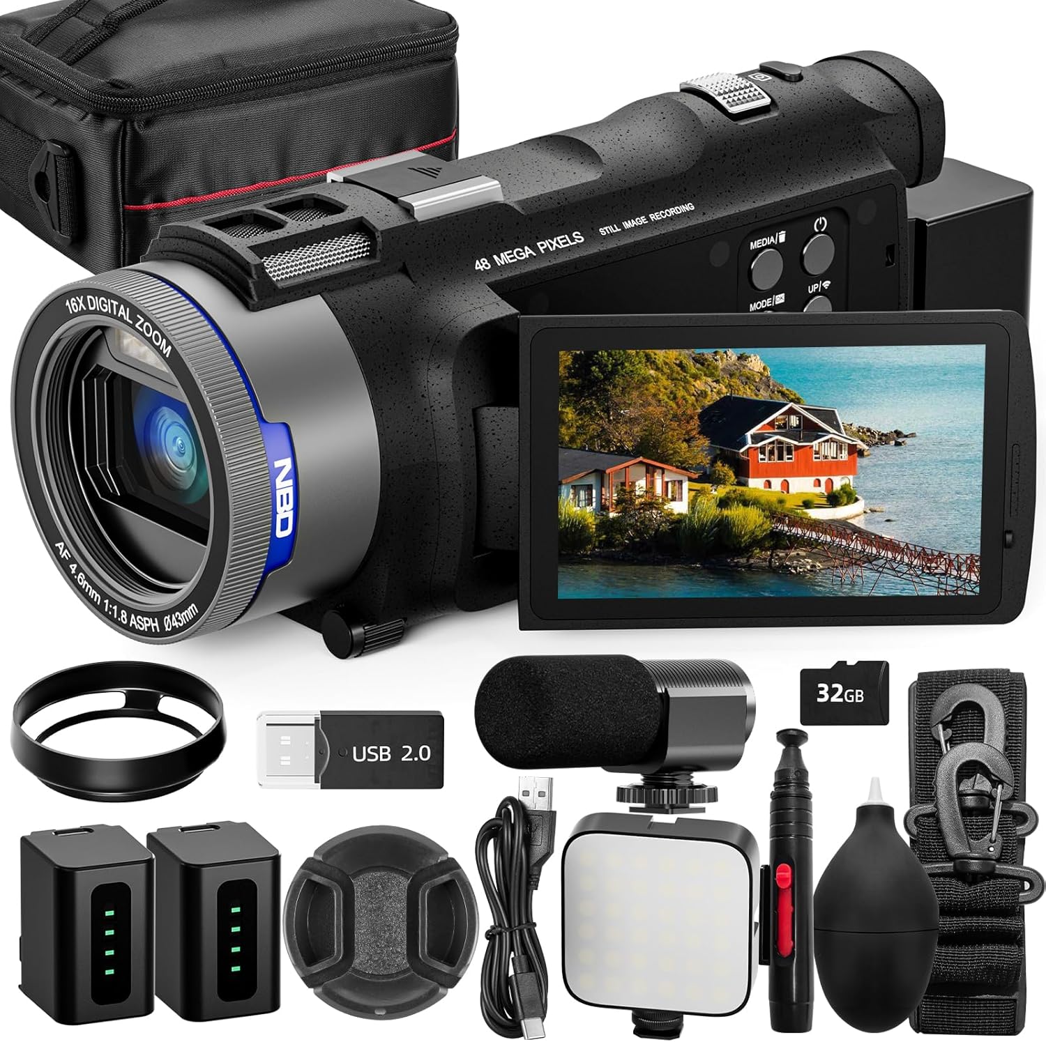NBD 4K Camcorder Video Camera  - Japanese Lifestyle Apps のレビューと価格